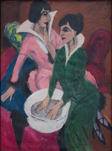  作： Ernst Ludwig Kirchner