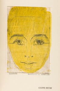 ウンブラ・ビテ（生命の文化）、ゲオルク・ハイムの肖像 作： Ernst Ludwig Kirchner