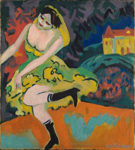  作： Ernst Ludwig Kirchner