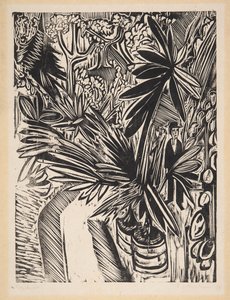 温室。 イエナ 作： Ernst Ludwig Kirchner