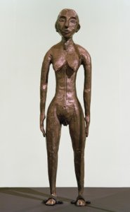 女性ヌード・立ち（立ち姿） 作： Ernst Ludwig Kirchner
