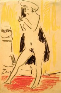 女性モデル 作： Ernst Ludwig Kirchner