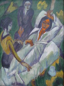  作： Ernst Ludwig Kirchner