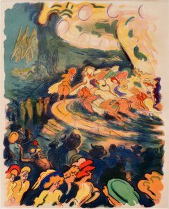 パリのカルーセル 作： Ernst Matthes
