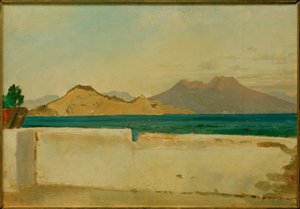 ベスビオ- Ernst Meyerによる絵画 作： Ernst Meyer
