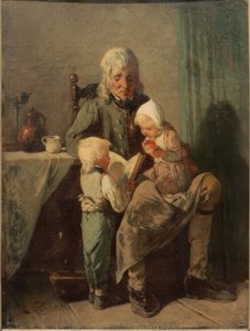おじいちゃんとお孫さん 作： Ernst Schalck