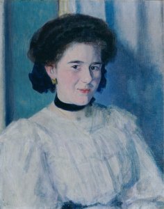 少女の肖像画 作： Ernst Stohr
