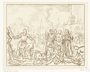 フェリシタスと 7 人の息子の首をはねる 作： Ernst Willem Jan Bagelaar