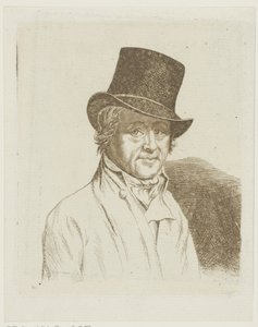 Wouterus de Nooyの肖像 作： Ernst Willem Jan Bagelaar