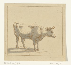 雄牛の立っている、右に 作： Ernst Willem Jan Bagelaar