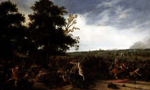 歩兵戦闘騎兵、1630 作： Esaias van de Velde