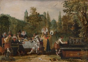 公園の陽気な会社、1614