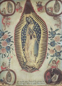 グアダルーペの聖母、1824年 作： Escamilla Isidro