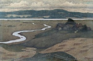 スヴァルトーダレンからの風景 作： Ester Almqvist
