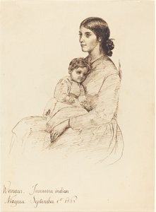 ワナウス、タスカローラインディアン 作： Esther Frances Alexander