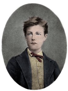 アルチュール・ランボー（フランスの詩人・冒険家） - Portrait of Arthur Rimbaud (1859 - 1891) is 17 years old.Carjatによる写真。 作： Etienne (after) Carjat