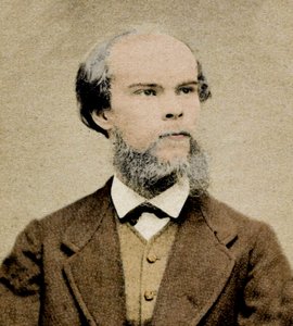 ポール・ヴェルレーヌ（1844-1896）の肖像（カルヤット作） 1870年 作： Etienne (after) Carjat