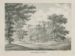 タムワース城：ジンコグラフ、nd [1796-1865]