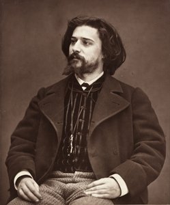 アルフォンス・ドーデ フランスの小説家、1849～1897年頃。 1876年。 作： Etienne Carjat