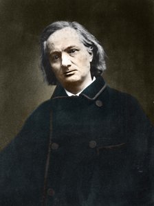 シャルル・ボードレール（1821-1867）、フランスの詩人 作： Etienne Carjat