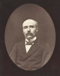 ユージーン・クレマンソー、c。 1876年。 作： Etienne Carjat