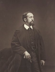 ジュール・クラレティ、c。 1876年。 作： Etienne Carjat
