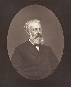 ジュール・ヴェルヌ、c。 1876年。 作： Etienne Carjat