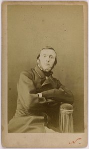 ペイラ・アルフォンス（1812～1890）の肖像（宣伝家、政治家） 作： エティエンヌ・カルジャット