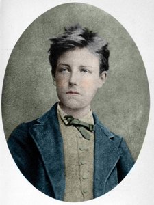 アルチュール・ランボー（1859〜1891）の17歳の時の肖像。 作： Etienne Carjat