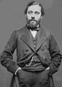 エミールデュランの肖像1830-1903、1860 作： Etienne Carjat