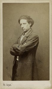 作曲家オリヴィエ・メトラの肖像 1830-1889 . 作： Etienne Carjat