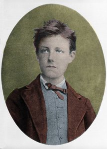 フランスの詩人アルチュール・ランボー（1854-1891）の17歳の時の肖像画（カルジャット作）。 作： Etienne Carjat
