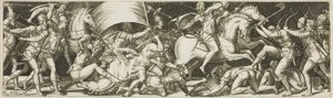 騎兵と歩兵の戦い 作： Etienne Delaune
