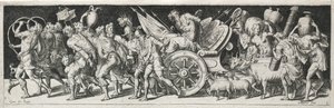 戦闘と勝利、おそらく1560年代。 作： Etienne Delaune