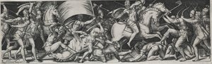 戦闘と勝利、おそらく1560年代。 作： Etienne Delaune