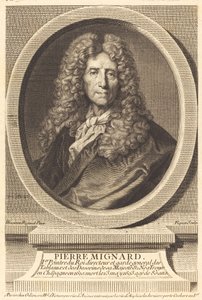 ピエール・ミニャール 作： Étienne Ficquet after Hyacinthe Rigaud