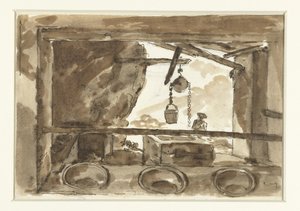 田舎の旅館 作： Etienne de Lavallee Poussin