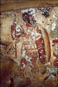 戦士（フレスコ画、紀元前4年 作： Etruscan