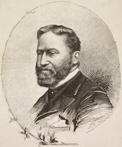 ジュゼッペ・デ・ニッティス（1846-1884）の肖像 作： Ettore Ximenes