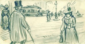 街角で 作： ユーゲン・ヴァン・ミーゲム