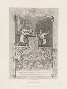 Neureuther (エッチングスタジオの自画像) 作： Eugen Napoleon Neureuther