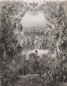 選挙年 1843-1844 のアルブレヒト デューラー協会のメンバー Der Albrecht Du..., 1843. 作： Eugen Napoleon Neureuther