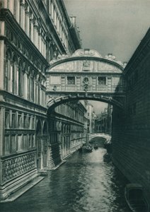 ため息橋、ヴェネツィア、イタリア、1927