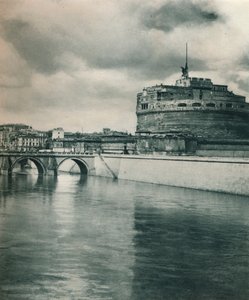 カステルサンアンジェロ、ローマ、イタリア、1927 作： Eugen Poppel