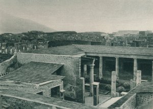 ヴェッティの家、ポンペイ、イタリア、1927 作： Eugen Poppel
