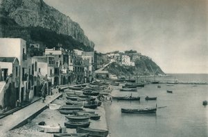 マリーナグランデ、カプリ島、イタリア、1927 作： Eugen Poppel