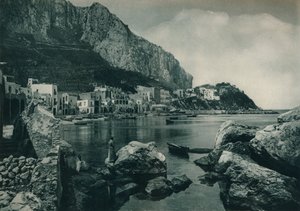 マリーナグランデ、カプリ島、イタリア、1927 作： Eugen Poppel