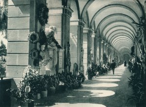 1927年、イタリア、ジェノヴァ、スタリエーノの記念墓地