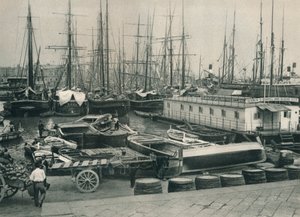1927年、イタリア、ナポリ港 作： Eugen Poppel