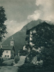 チロル城への道、メラーノ、南チロル、イタリア、1927